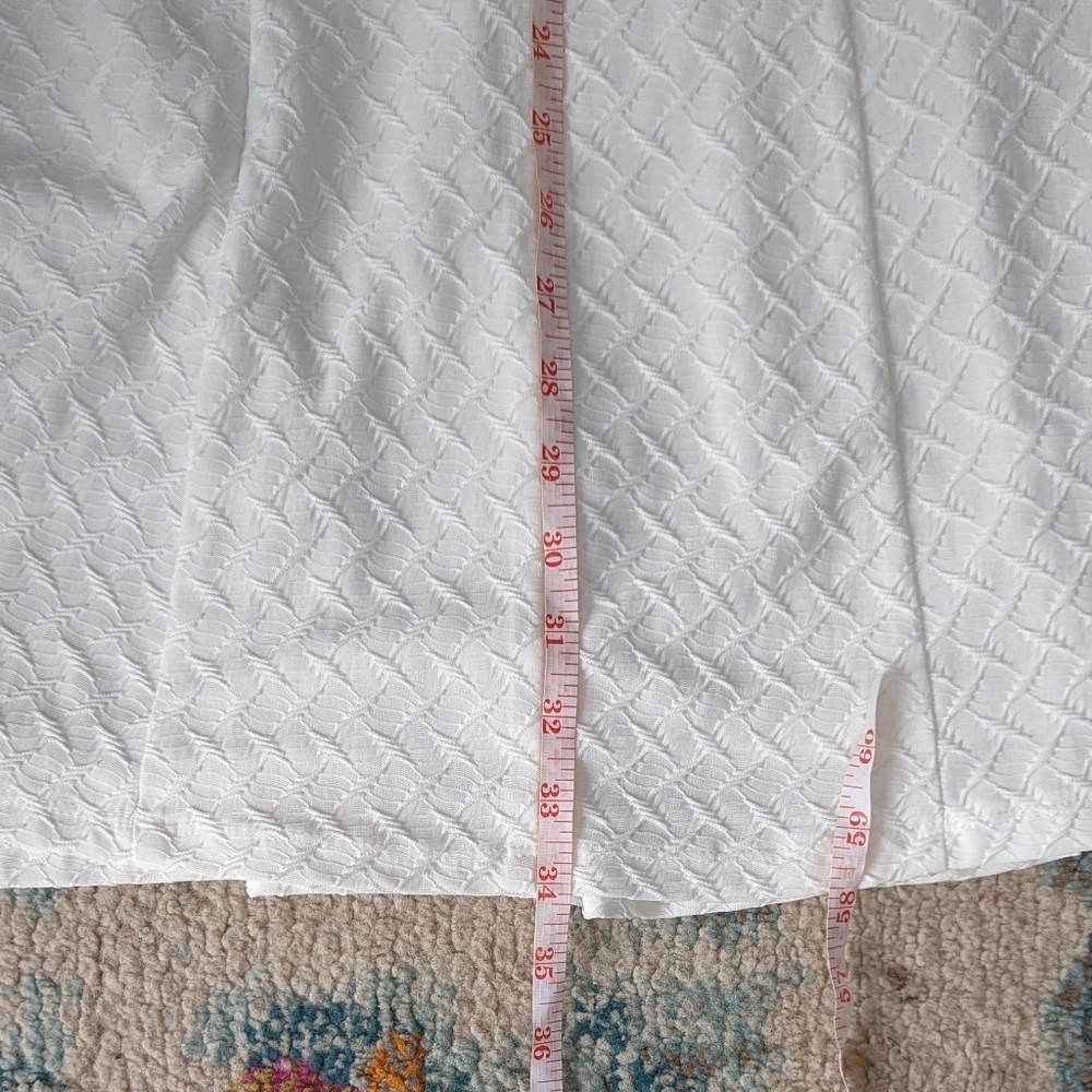 RN Studio White Fit and Flare Sleeveless Dress - Picture 11 of 11